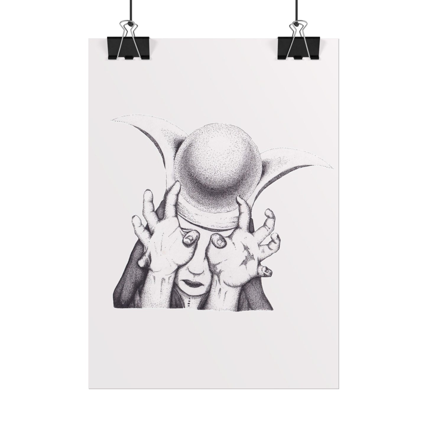 "the high priestess gently weeps" print