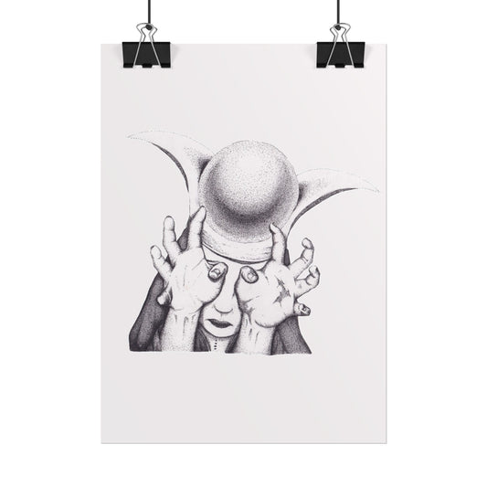 "the high priestess gently weeps" print