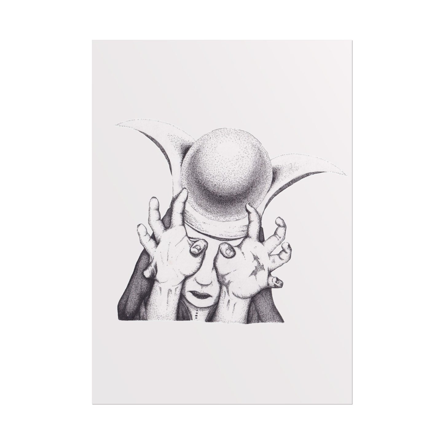 "the high priestess gently weeps" print